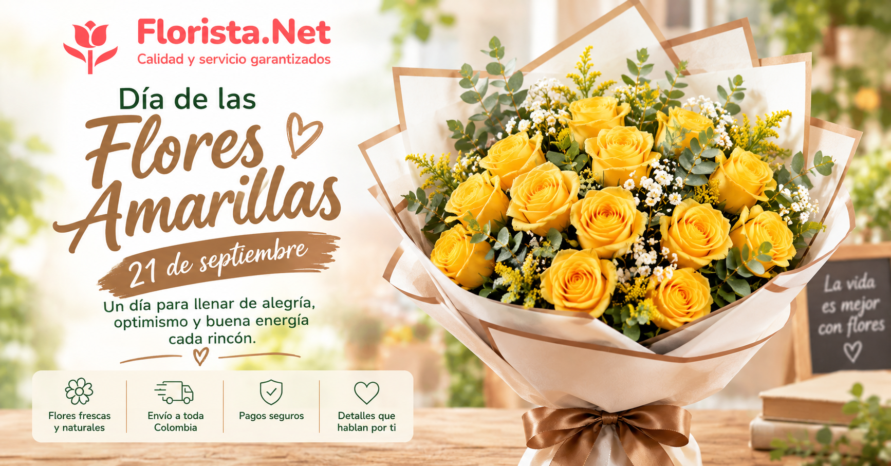 Flores amarillas el 21 de septiembre: origen de la tradición, qué significan y cuáles regalar