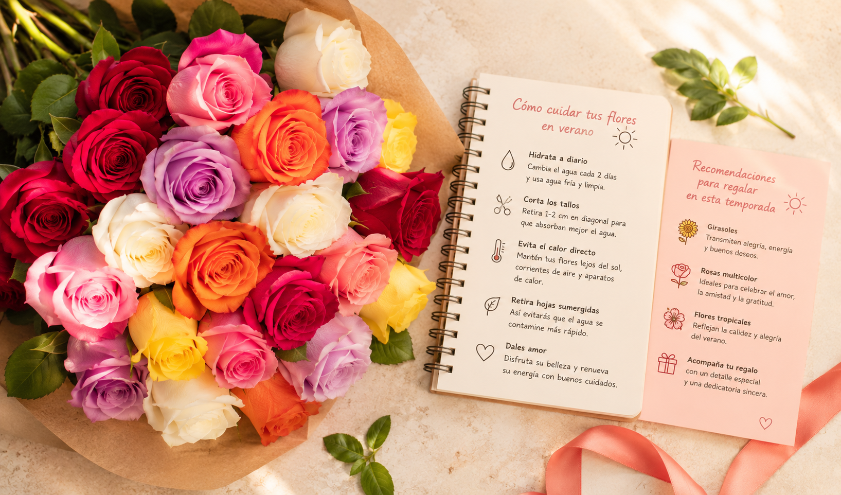 Flores de verano: cómo cuidarlas y cuáles regalar