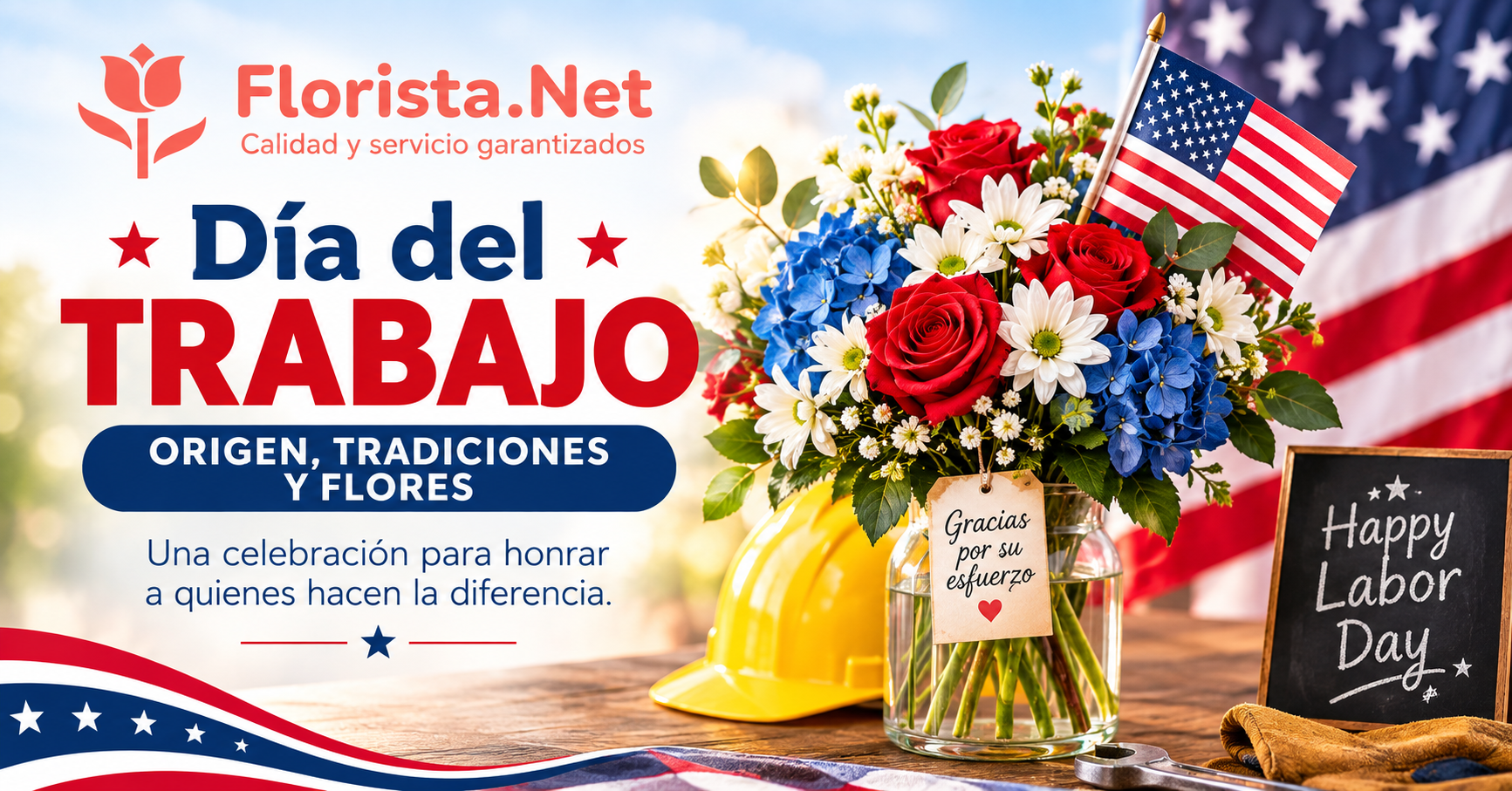 Labor Day 2026: origen del Día del Trabajo en Estados Unidos, tradiciones y qué flores regalar
