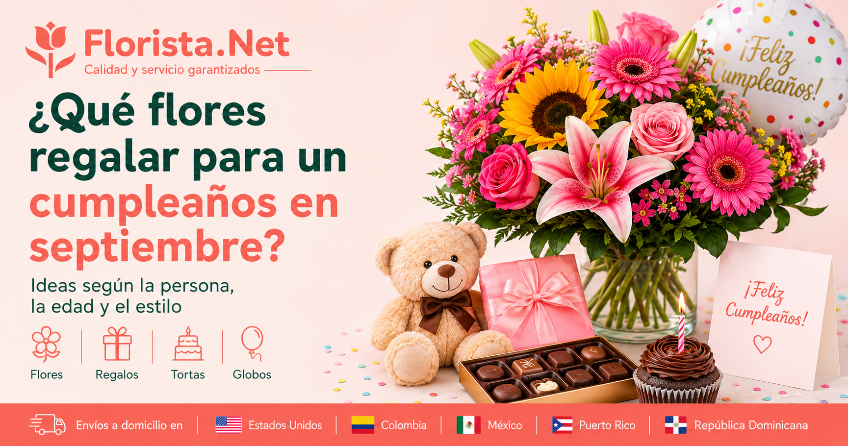Qué flores regalar para un cumpleaños en septiembre: ideas según la persona, la edad y el estilo