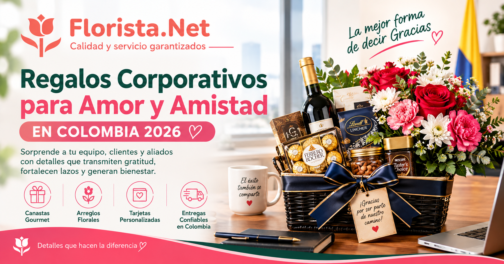 Regalos Corporativos para Amor y Amistad en Colombia 2026: Cómo Sorprender a tu Equipo y a tus Clientes